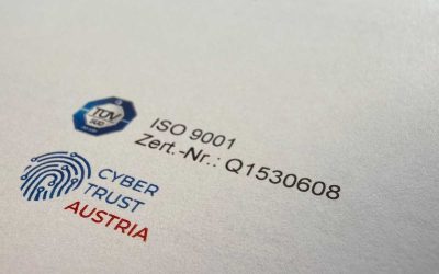 KOWE CNC erhält Cyber Trust Austria Bronze Zertifizierung